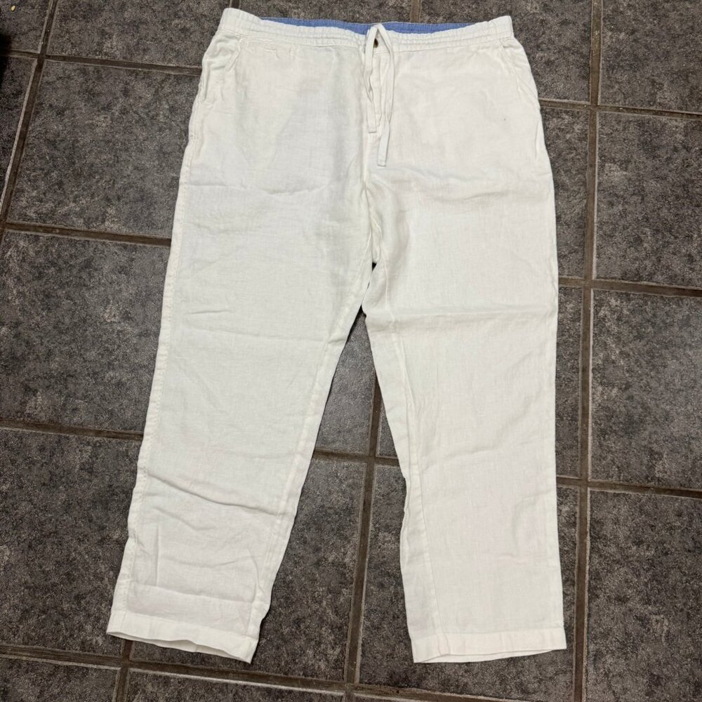 Panama Jack 100% Linen Draw String Pant